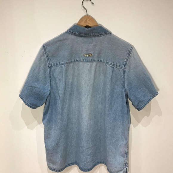 Vintage button up jean shirt - Picture 2 of 10